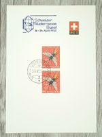 TR100 PTT Suisse + Timbre 1956