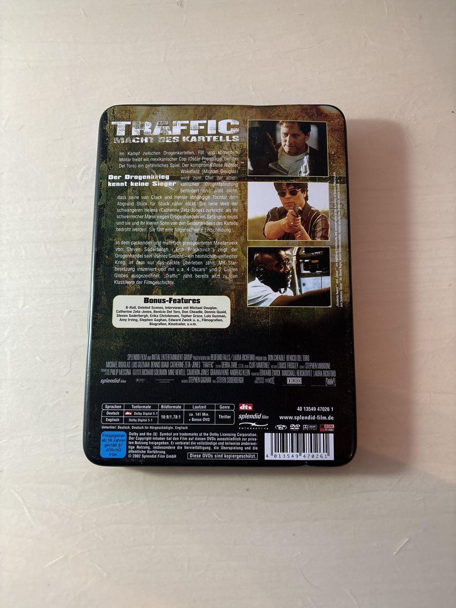 Tutti i DVDs: Traffic- Macht des Kartells – Usato da Ruswil venduto da Slivio_ 1