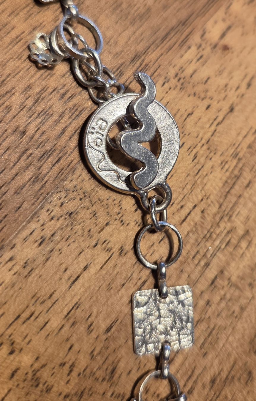 Catenine: Halskette Silber  gebraucht (Design Oïa) – Usato da Kaltbrunn venduto da Nopi62 2