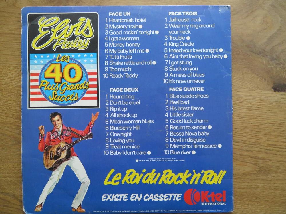 Elvis Presley Les 40 Plus Grands Succes 2lps Kaufen Auf Ricardo 4738