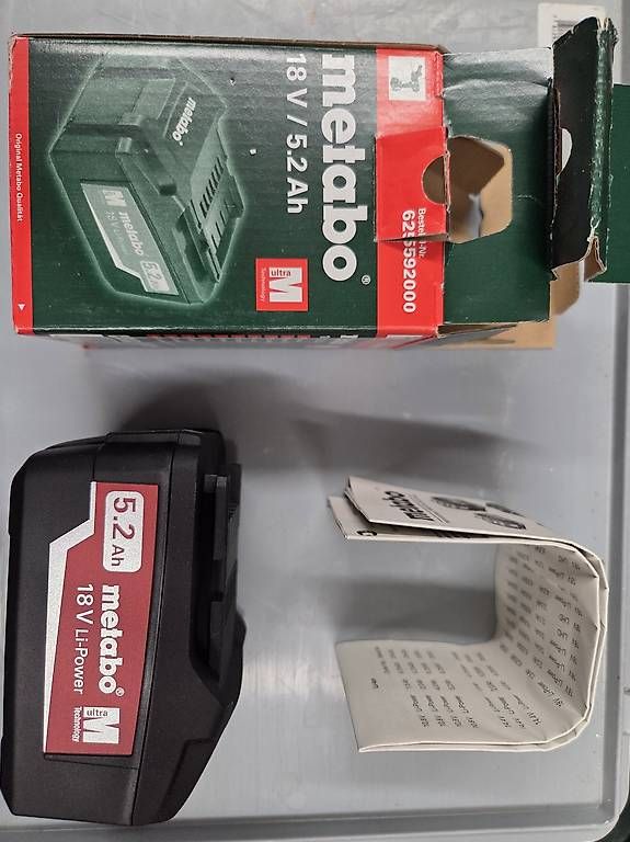 Akkus: Metabo Akku 5.2Ah – Gebraucht aus Bettlach von paki84 2