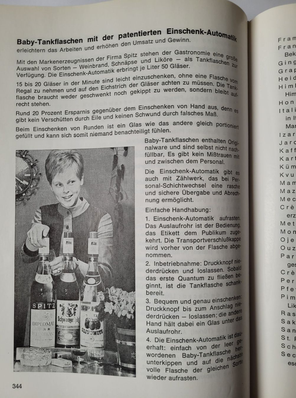 Libri: Servier- und Getränkekunde, 1968 – Usato da Zürich venduto da Avd 7