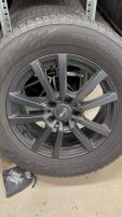 4 Alufelgen mit Winterreifen 265/60R18 7mm gute Zustand