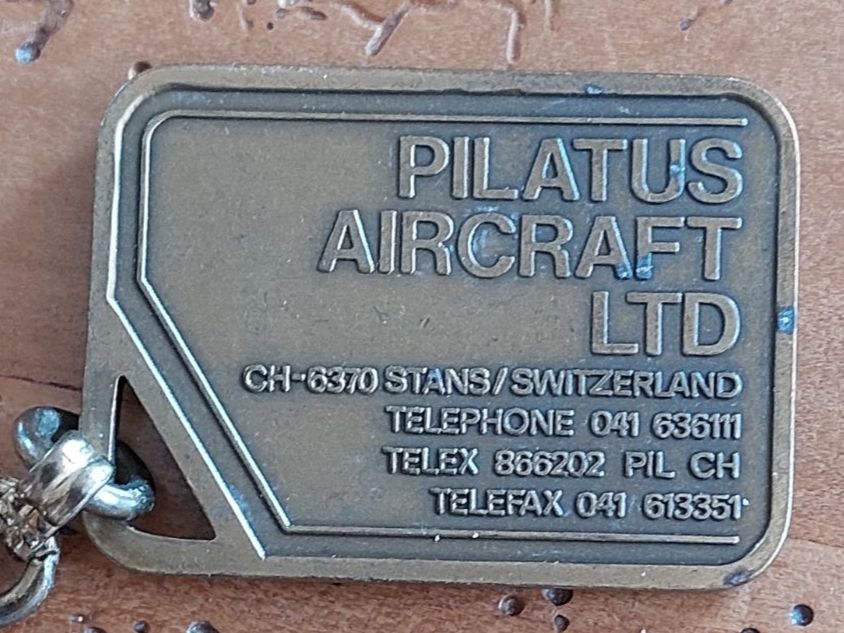Portachiavi: Schlüsselanhanger Pilatus PC 9 – Usato da Oberdiessbach venduto da wasserfreak 3