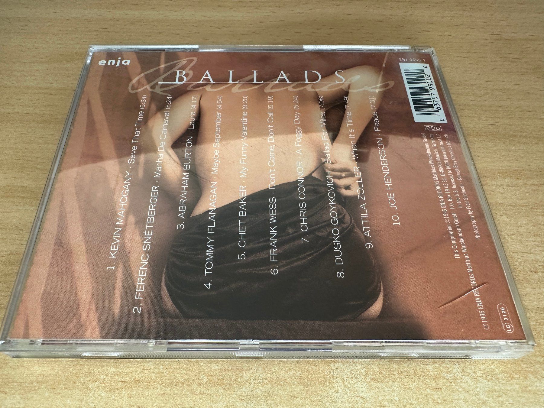 CD: J0 Various – Ballads – Usato da Rikon im Tösstal venduto da Alpenmutz 1