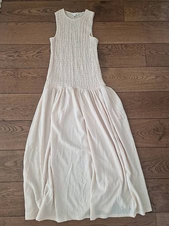 Sommerkleid beige h&m, Gr. M, neu