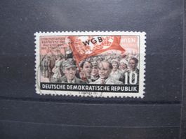 DDR 1955 Weltgewerkschaftsbund gest.