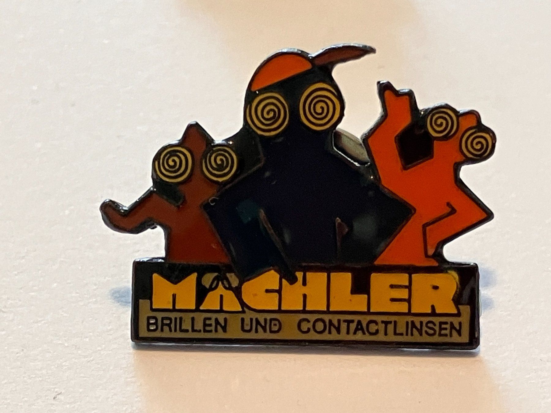 Placchette & Badge: 1 Pin Mächler Brillen und Contactlinsen – Usato da Basel venduto da djwwpp