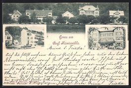 Rämismühle, Asyl, Strassenpartie, Orts