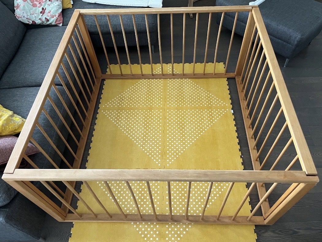 Box & Barriere di sicurezza: Grosses Laufgitter 140 x 140 – Usato da Pfäffikon SZ venduto da eule14 1