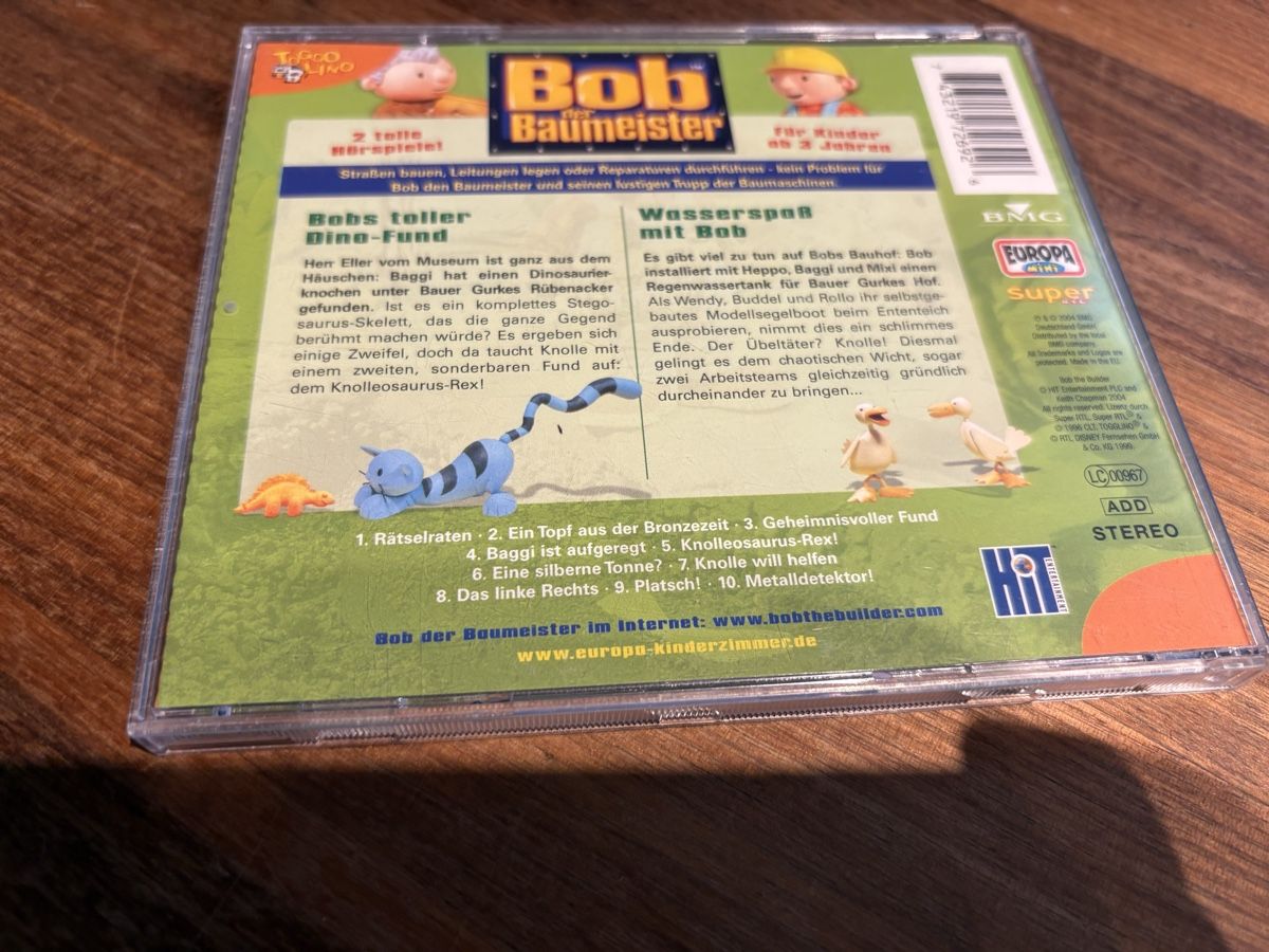 CDs: Bob der Baumeister - Bob der Entdecker  - CD – Gebraucht aus Beromünster von msklef 3