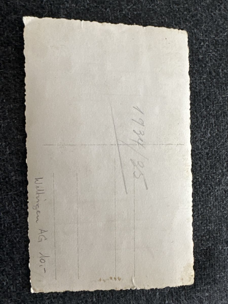 Ansichtskarten: Haus in Wettingen oder Baden 1934 – Gebraucht aus Wettingen von Phibras 1