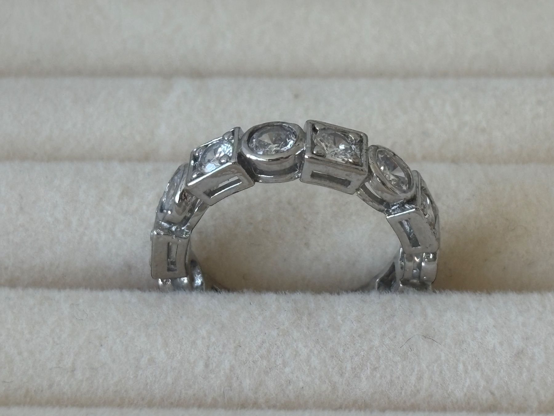 Anelli: Luxus Elegante Gr.17/7 Ring Memoire Farbe :Silber – Nuovo (secondo la descrizione) da Biel-Bienne venduto da Roserosse13 6