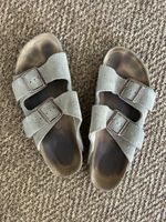 BIRKENSTOCK — Arizona in Taupe, Grösse 39