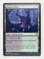 Magic MTG – Haunted Mire – Swamp Forest – Land Card – 2022