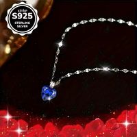 S925 Sterling Silber Herz Kette Anhänger, Neu!
