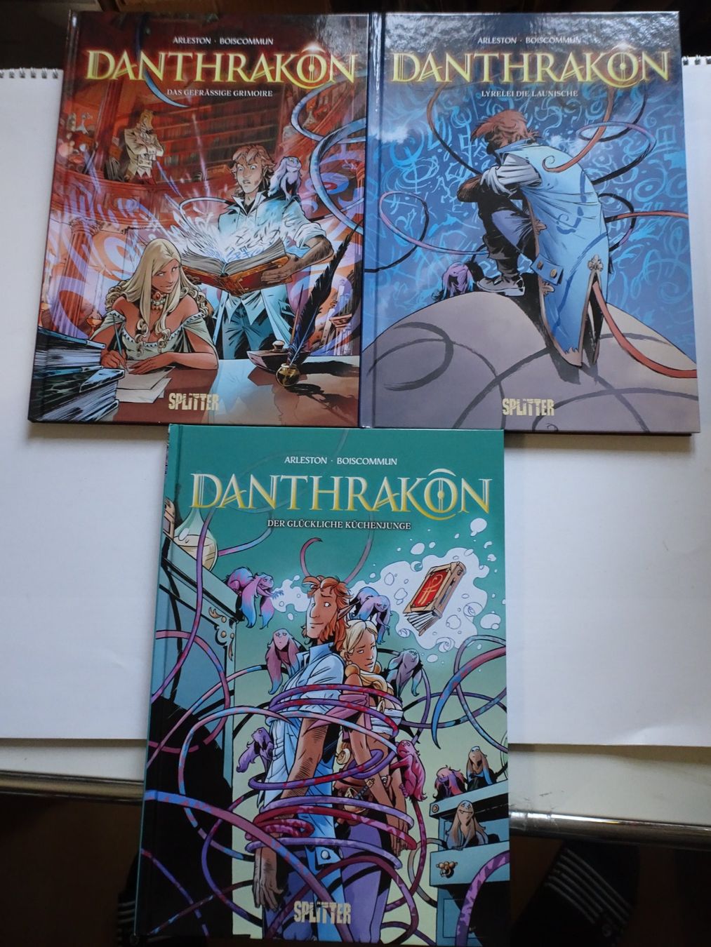 Fumetti: Danthrakon Comic (3 Bände) - komplett – Usato da Schönenwerd venduto da schnitzunddrunter