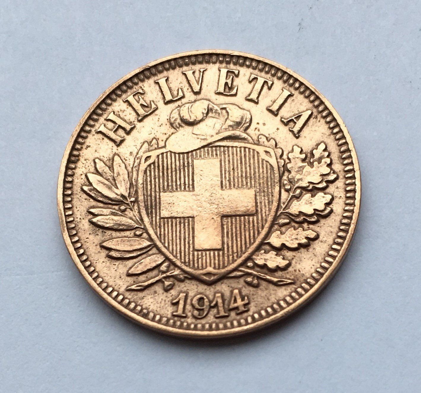 Tutti le monete: 1914 2 Rappen -unz – Usato da Kirchberg SG venduto da Z-Collection