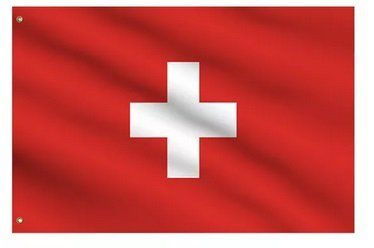 Bandiere: Drapeau Flag Suisse 90x150cm – Nuovo e nell'imballaggio originale da Renens VD venduto da Accessoryworld