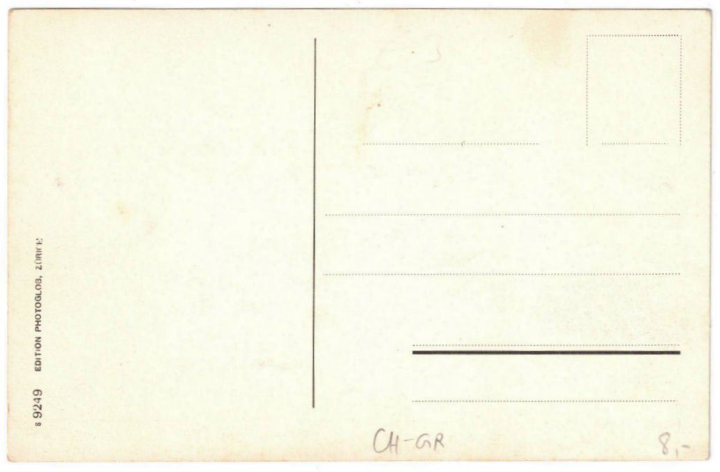 Cartoline postali: St. Moritz - Standseilbahn Muottas Muragl Bergstation – Usato da Binningen venduto da Mountainrider 1