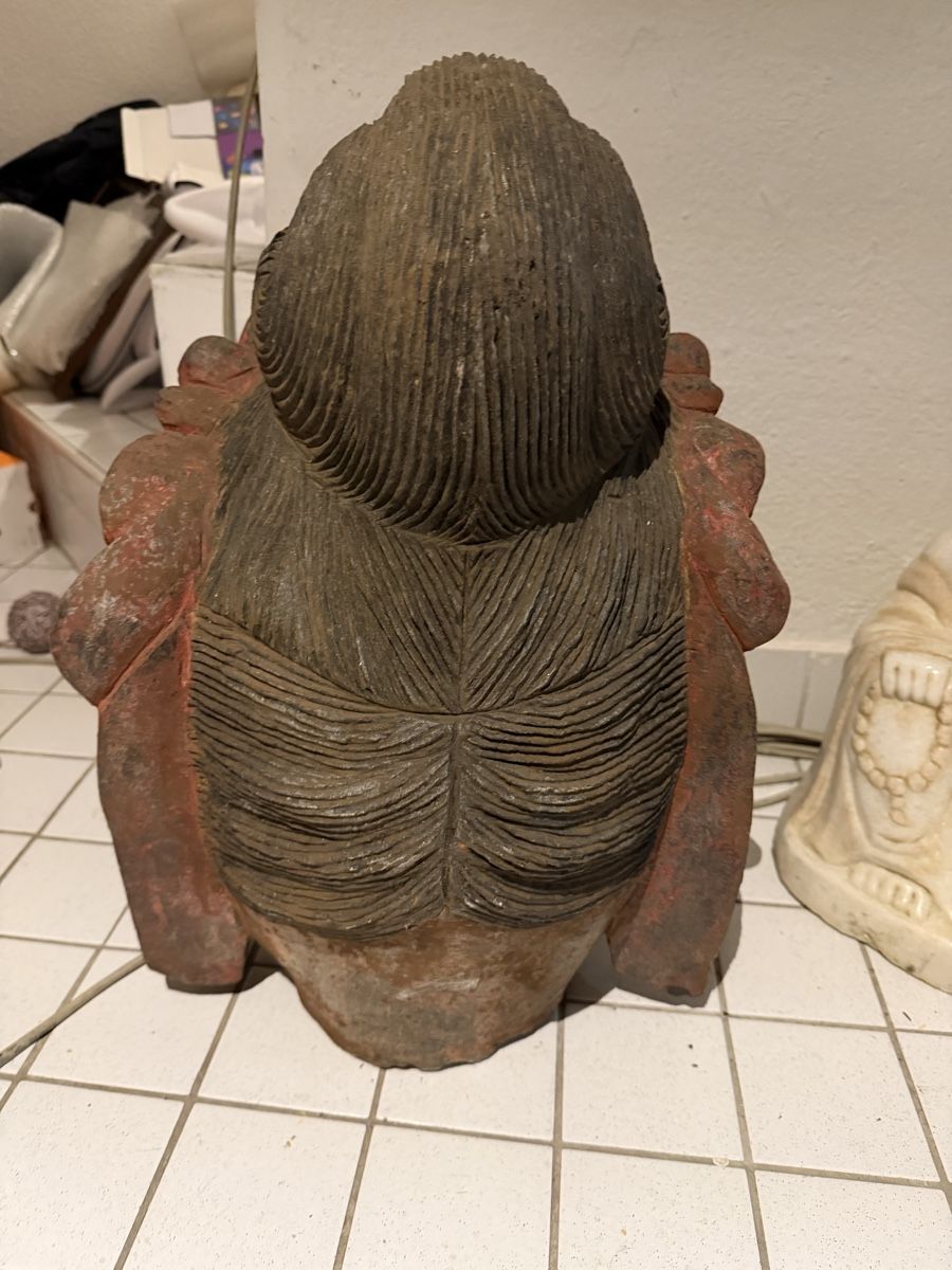 Sculture & Statue: Massiver Buddha Kopf aus Stein – Usato da Wettingen venduto da NickInc 3