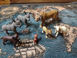 7 Schleich Tiere