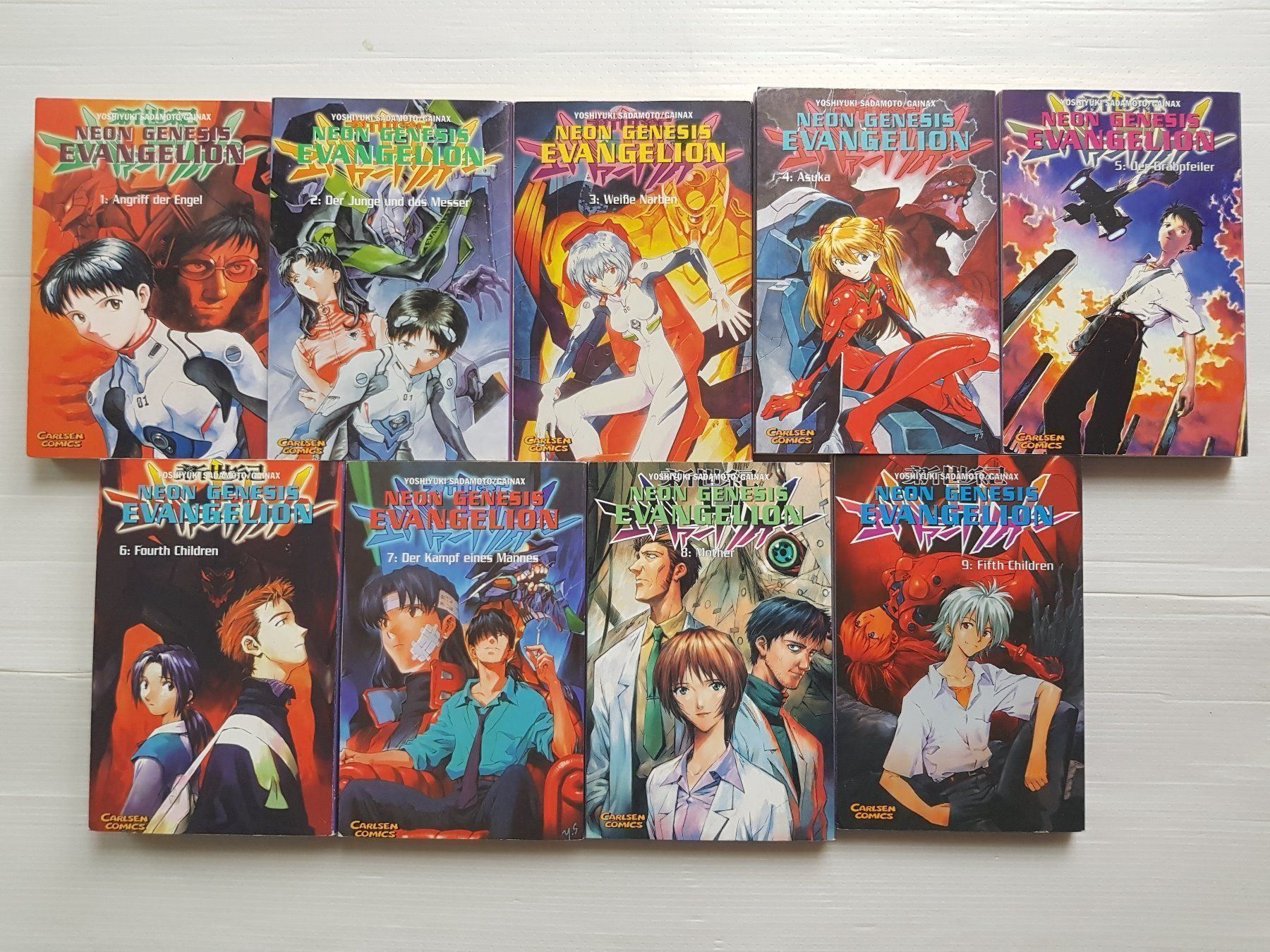 Comics: Neon Genesis Evangelion 1 bis 9 - Manga – Gebraucht aus Münchenstein von vitalfit