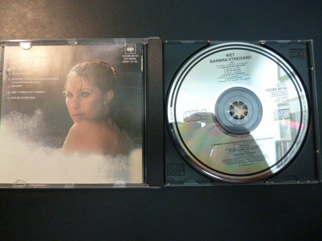 CD: Barbra Streisand - Wet – Usato da Au ZH venduto da sikoku 1