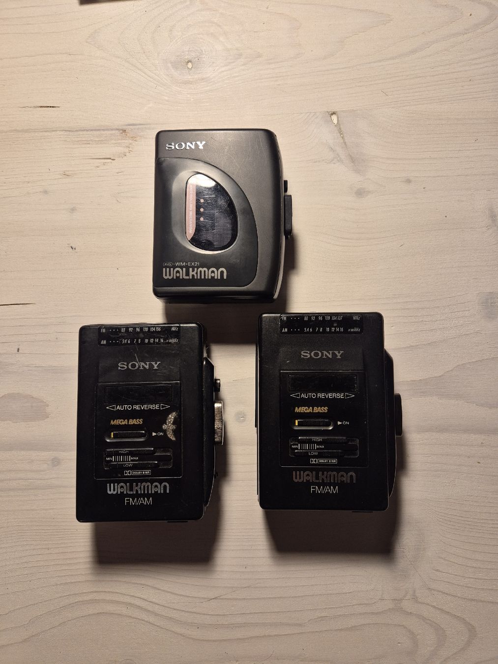 Sony Lecteur media portable: Sony Walkman 3Stück – Défectueux à Stans par Krullebol