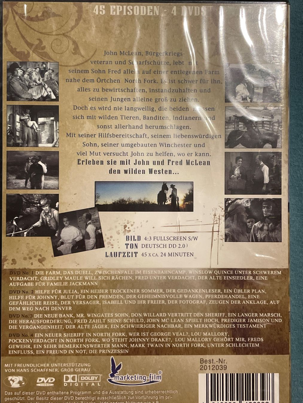 Tutti i DVDs: Westlich von Santa Fe - Vol.1 – Nuovo (secondo la descrizione) da Waldenburg venduto da Mimily33 1