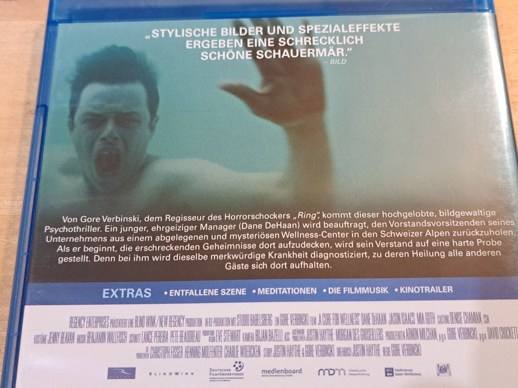 Tutti i DVDs: Blu-ray A Cure for Wellness von Gore Verbinski – Nuovo (secondo la descrizione) da Unterseen venduto da Kanica 2