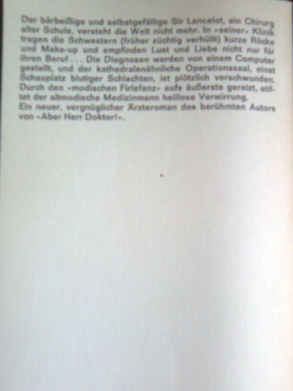 Libri: Richard Gordon Finger weg, Herr Doktor – Usato da Basel venduto da Alacant 2