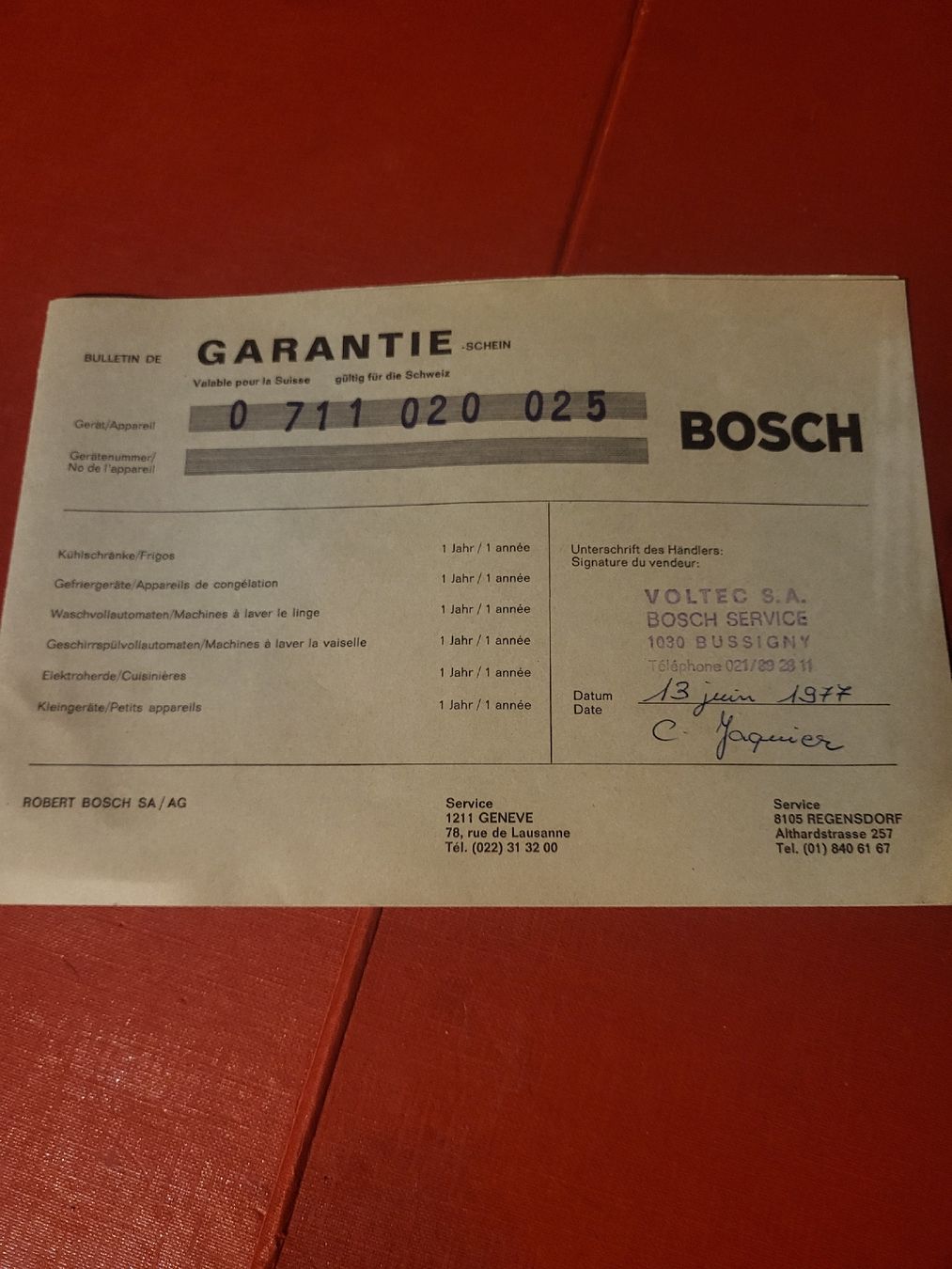 Bosch Küchengeräte: Trancheuse électrique Bosch, idéale pour vos charcuteries – Gebraucht aus Penthalaz von yve_wsq8 5