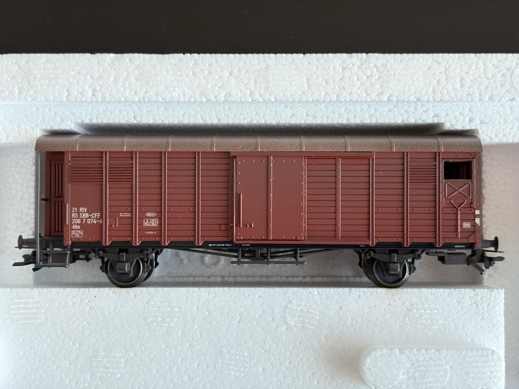 Märklin Modellini di ferrovie: Märklin 48807 SBB Güterwagen-Set – Usato da Locarno venduto da fox_zb9y 2