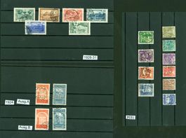 Gebirgslandschaften  und UPU etc. Super gestempelt (Q723)