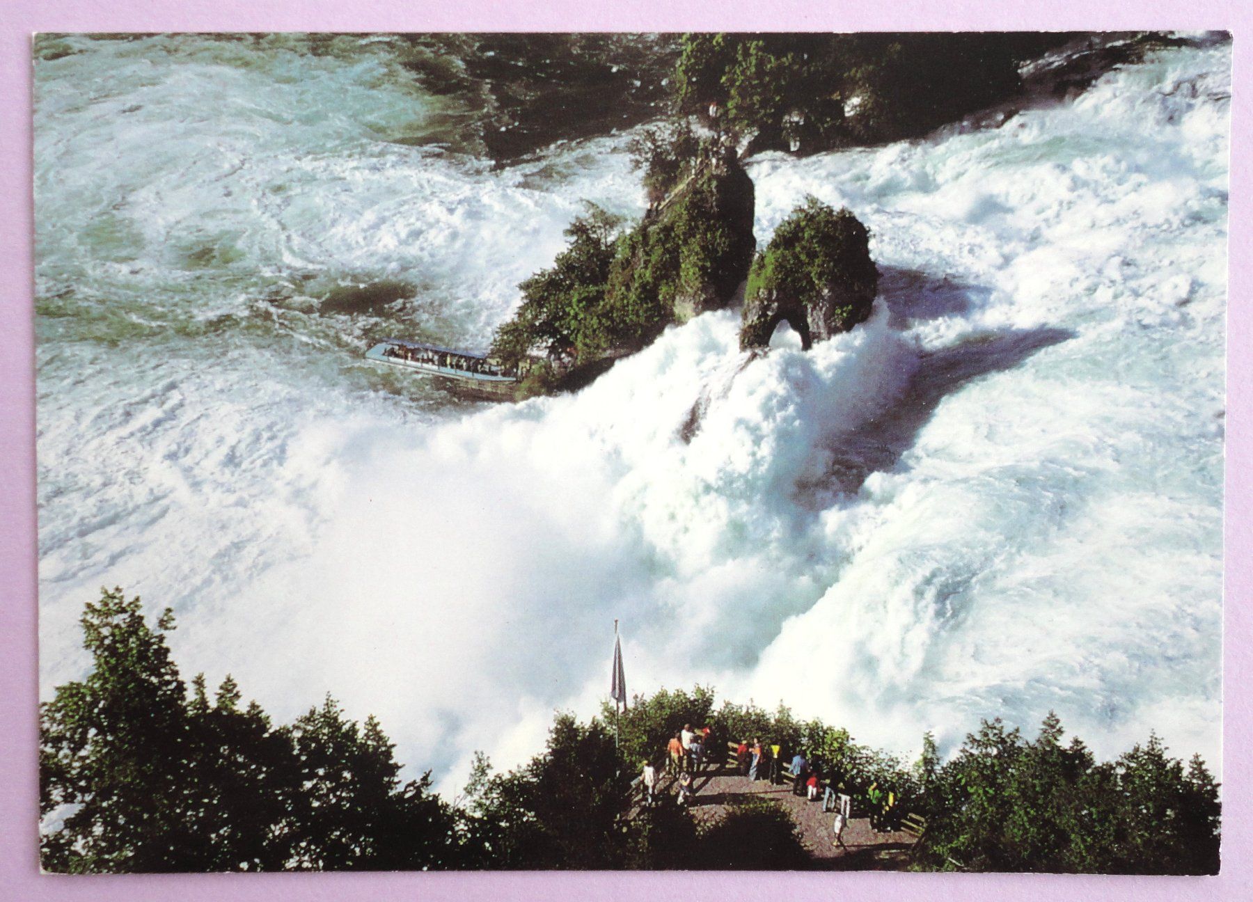Cartoline postali: Rheinfall – Difettoso da Fétigny venduto da Billy2miny