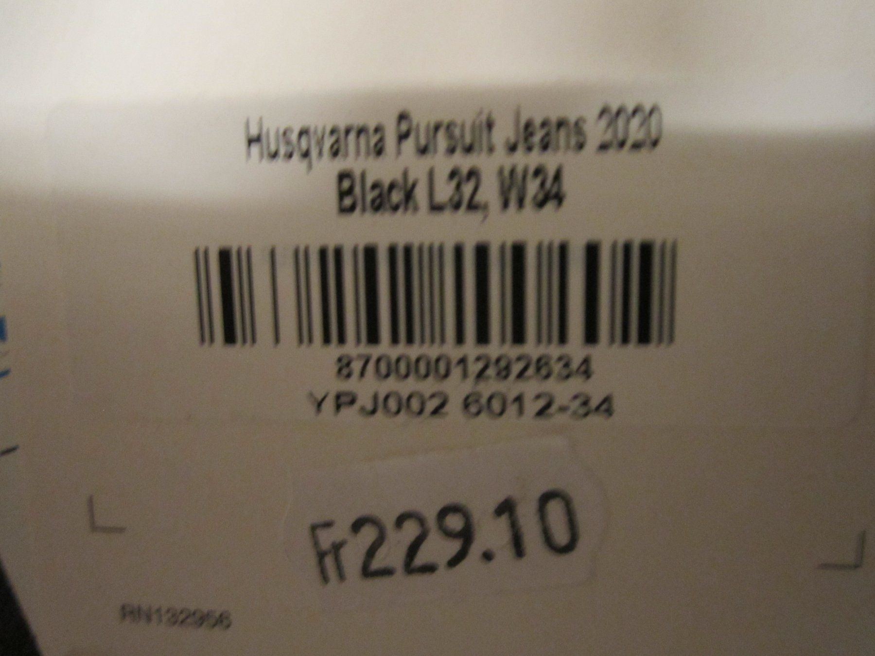 Hosen: Motorrad Jeans Husqvarna Pursuit Jeans LK354 mit Protektoren – Neu (gemäss Beschreibung) aus ARISDORF von Sukawa1 2