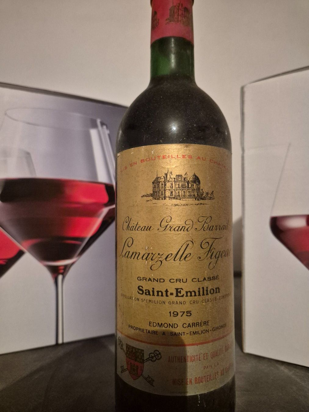 Vins: Lamarzelle Figeac 1975 – Neuf (Voir description) à eschert par brichou