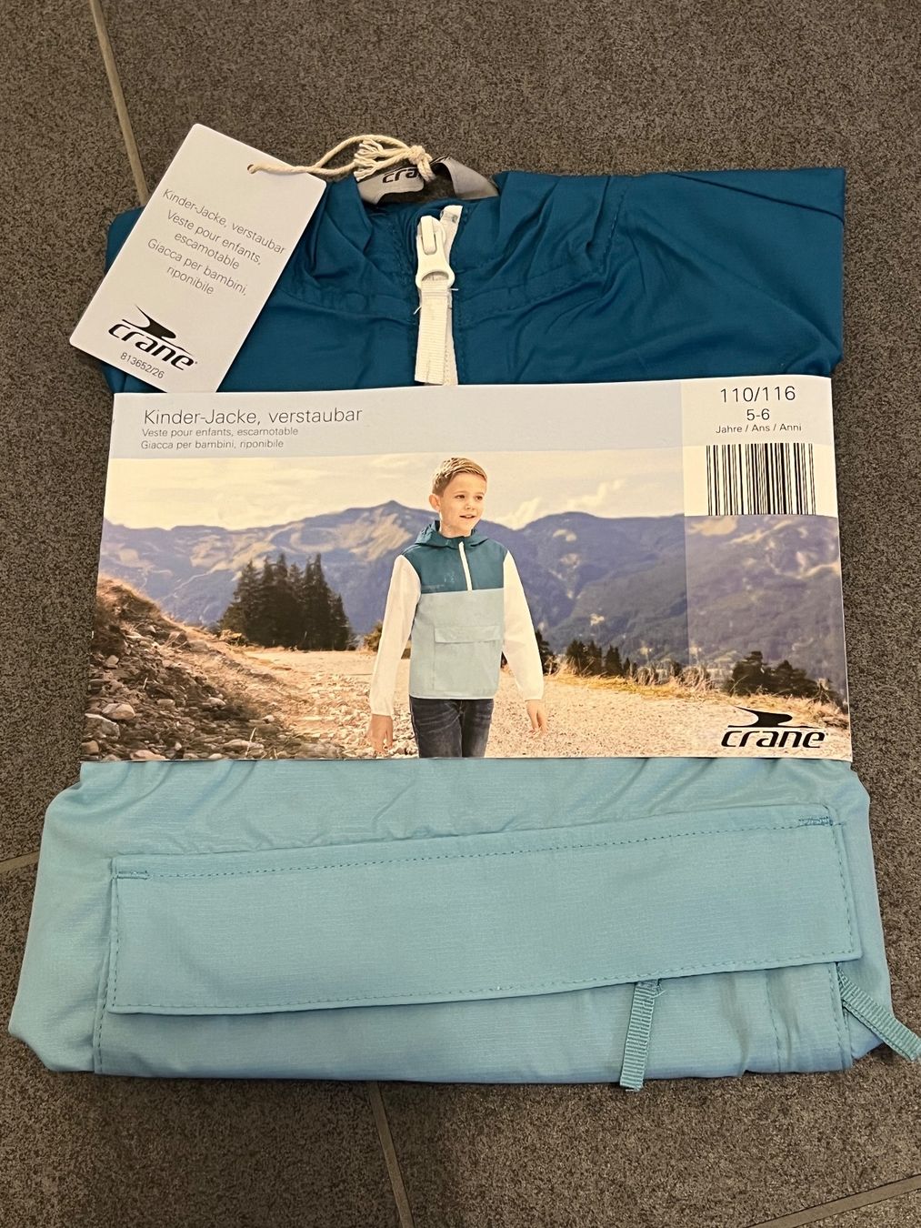 Giacche & Cappotti: Kinder Jacke, Junge, 110-116, neu – Nuovo e nell'imballaggio originale da Wilen b. Wil venduto da carpediem25