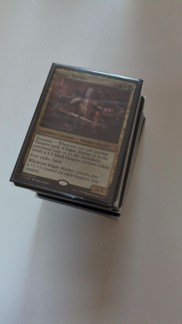 Giochi: Magic: the Gathering Vampire Tribal Edgar Markov Commander – Usato da Uzwil venduto da McPwn