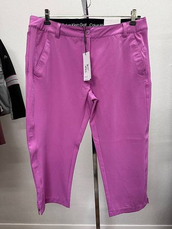 Calvin Klein Golf Damen Caprihose Gr. 40  Orchid  Neu 