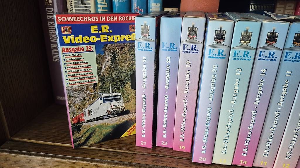 Tutti i VHS: Viedeokasetten Eisenbahnromantik – Usato da Fisibach venduto da Lorobin 3