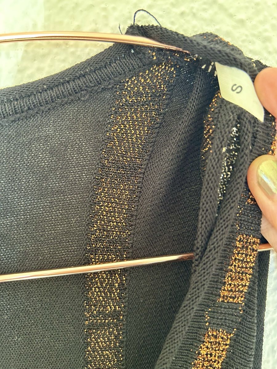 Kleider: Edles Dixie Kleid, Grösse S, schwarz/gold – Neu und originalverpackt aus Stäfa von yumai1 4