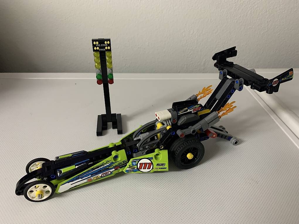 Legoland Baukästen: LEGO SET TECHNIC 42103 DRAGSTER – Gebraucht aus Zunzgen von Viper79 1