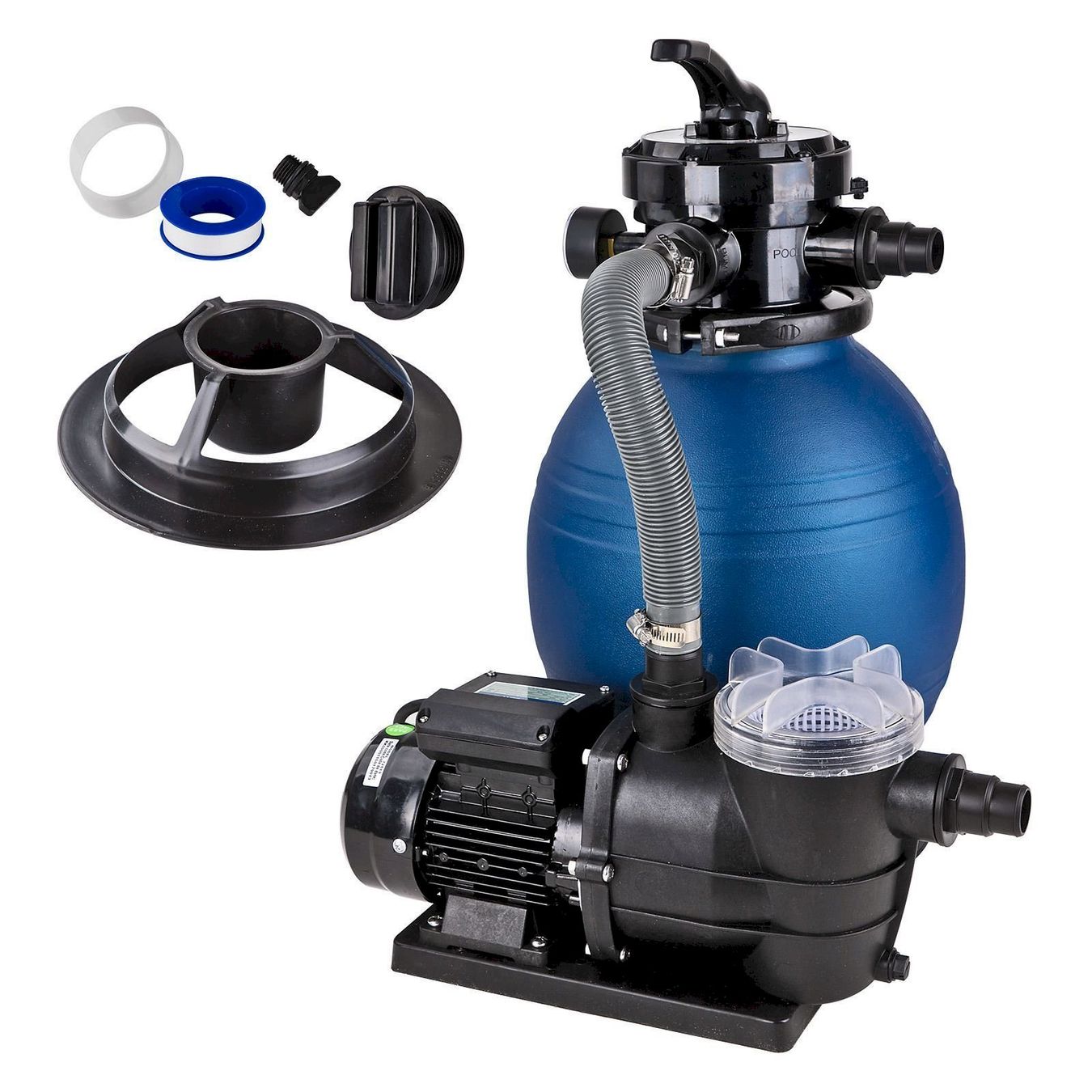 Pompe & Parti di ricambio: Swimmingpool Sandfilteranlage 7500L/Std. – Nuovo e nell'imballaggio originale da Bottighofen venduto da zaap 1