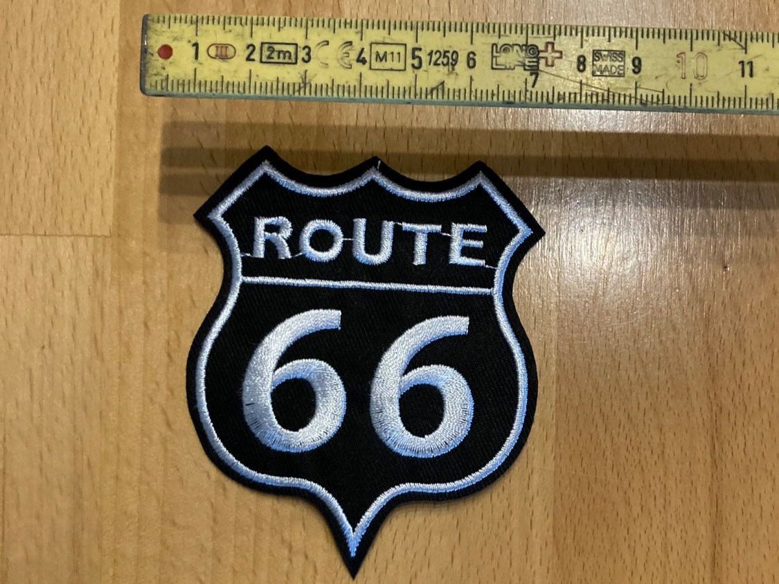 Patches: Route 66 Patch Sticker Aufnäher 5 – Neu (gemäss Beschreibung) aus Horn von abutre72