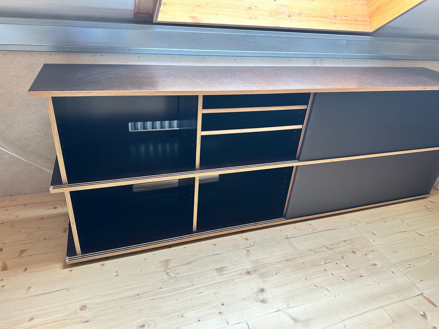 Cassettiere: Sideboard Multiplex, Dunkelbraun/Schwarz – Usato da Winterthur venduto da angeles18 3