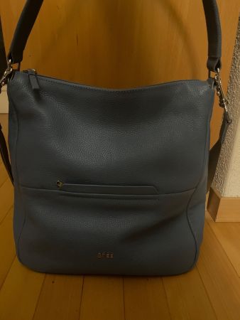 Bree Tasche Leder blau Schultertasche Damen Neuwertig Som...
