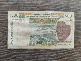WAS, Senegal 500 Francs 1995 !!!!!