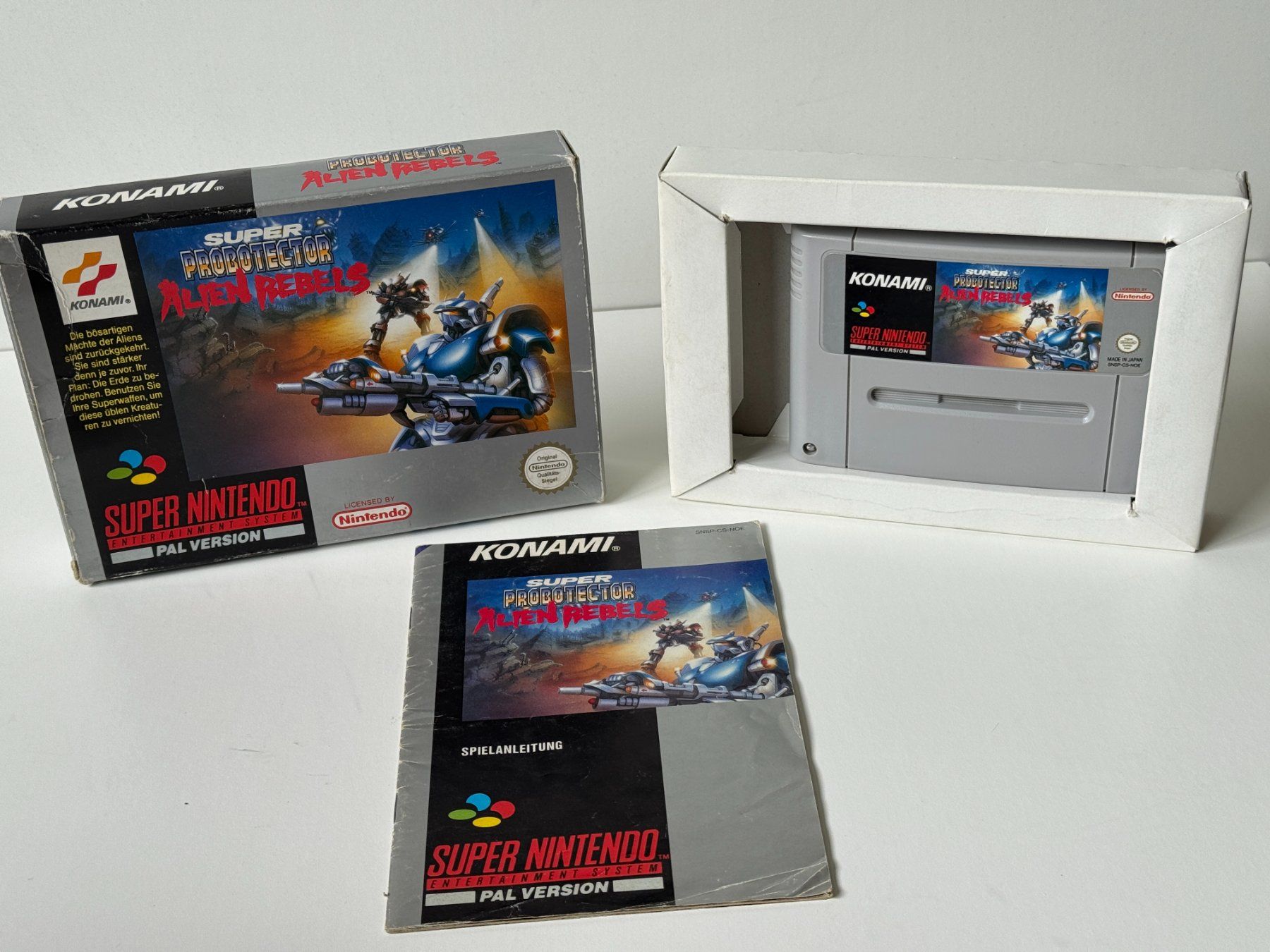 Jeux: Super Nintendo SNES Super Probotector Alien Rebels - in OVP – D'occasion à Herznach par marco_0123 1